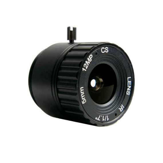 【AIDA Imaging】CS4K-5.0F 4K 5mm HFOV 66° Manual Focus CS-Mount Lens