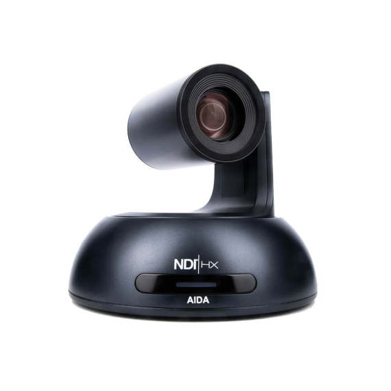【AIDA Imaging】PTZ-NDI-X18B FHD NDI-HX/IP/HDMI PTZ Camera with 18X Zoom (Black)