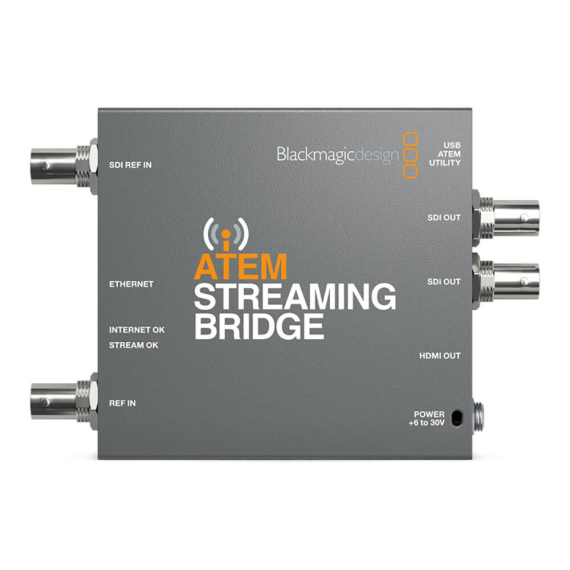 【Blackmagic Design】ATEM Streaming Bridge