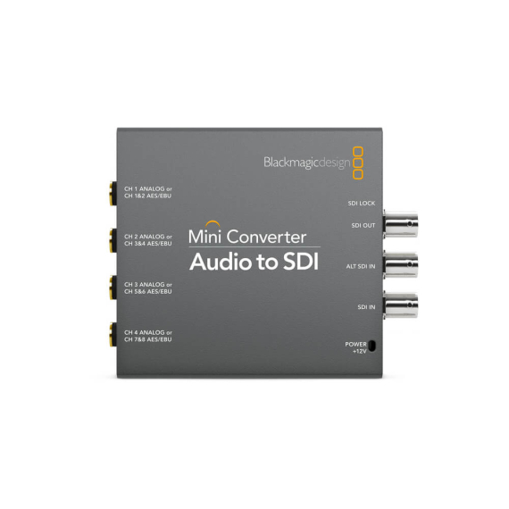 【Blackmagic Design】Mini Converter - Audio to SDI 2