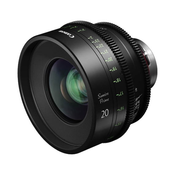 【Canon】CN-E 20mm T1.5 FP X SUMIRE PRIME Lens