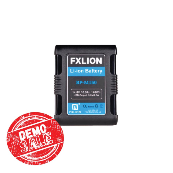 【Fxlion】BP-M150 Square V-Mount Battery (Demo Unit)