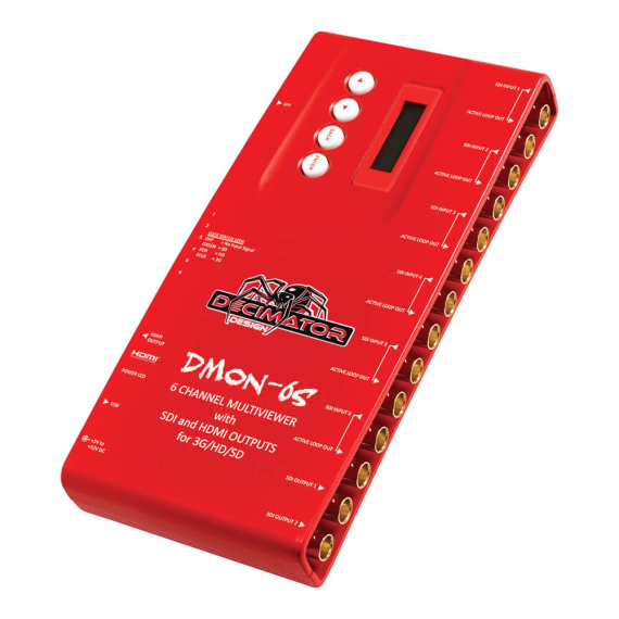 【Decimator Design】DMON-6S 6-Channel MultiViewer