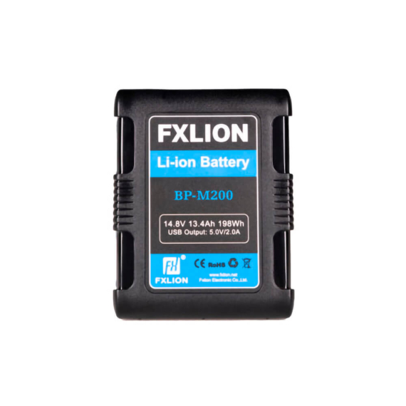 【Fxlion】BP-M200 Square V-Mount Battery