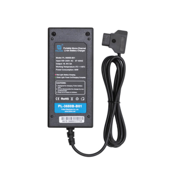 【Fxlion】PL-3680B-B01 Single D-Tap Charger