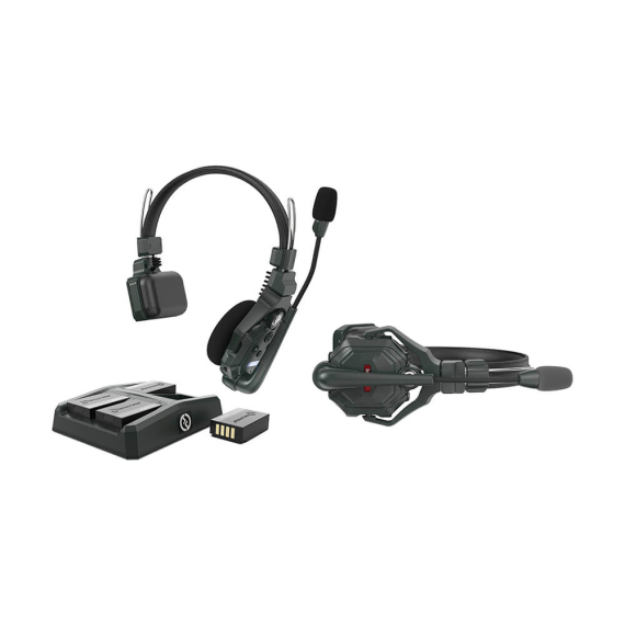 【Hollyland】Solidcom C1 Full-Duplex Wireless Intercom System with 2 Headsets