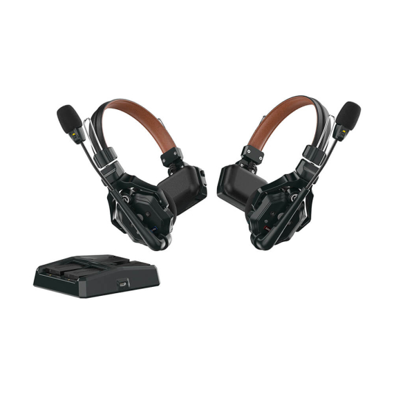 【Hollyland】Solidcom C1 Pro Full-Duplex ENC Wireless Intercom System with 2 Headsets