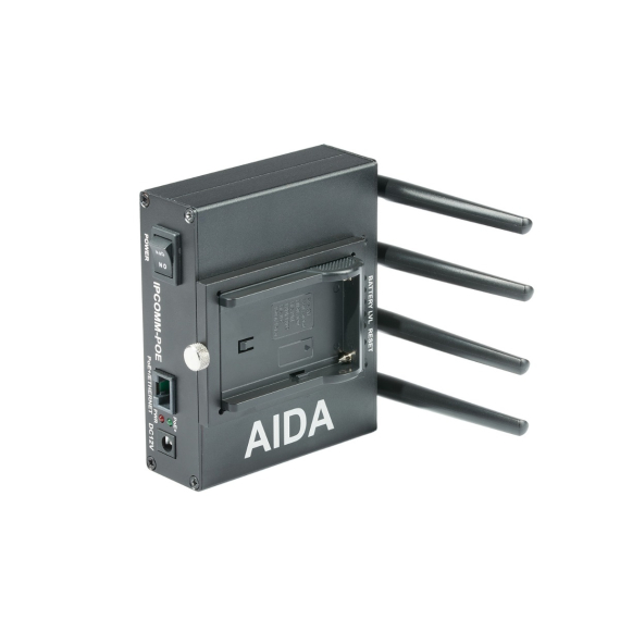【AIDA Imaging】Portable Wireless Video & Control Transmitter with PoE+ Injection
