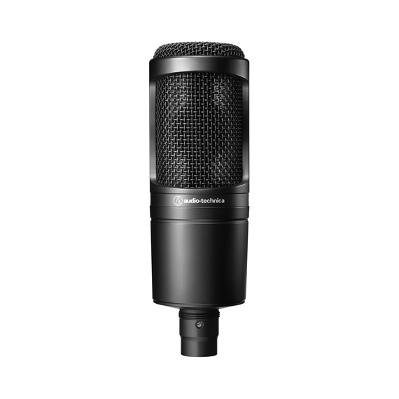 【Audio-technica】AT2020 Cardioid Condenser Side-Address Microphone