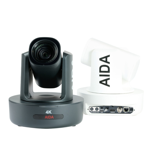 【AIDA Imaging】Broadcast/Conference NDI|HX 4K NDI/IP/SRT/HDMI PoE PTZ Camera 12X Zoom