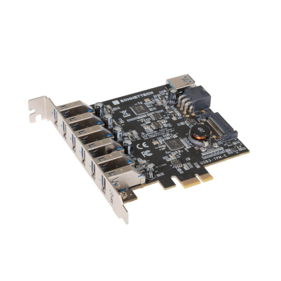 【Sonnet Technologies】Allegro Type A USB 3.2 8-port PCIe Card