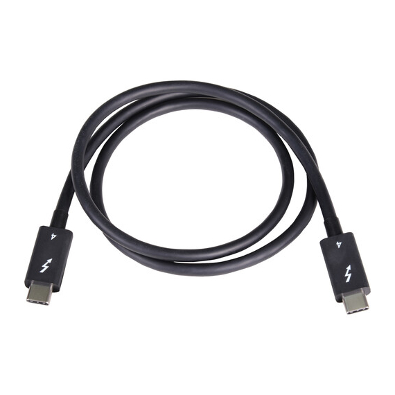 【Sonnet Technologies】Cable, Thunderbolt 4, 0.7m, 40Gb, Black, 100W