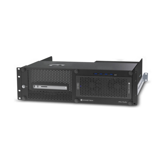 【Sonnet Technologies】xMac Studio/Echo III Rackmount Enclosure with Echo III Module for Mac Studio
