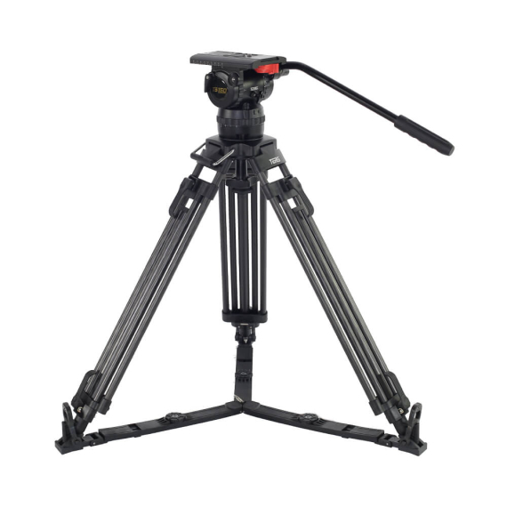 【Teris】TS150CF Fluid Head & Tripod Kit