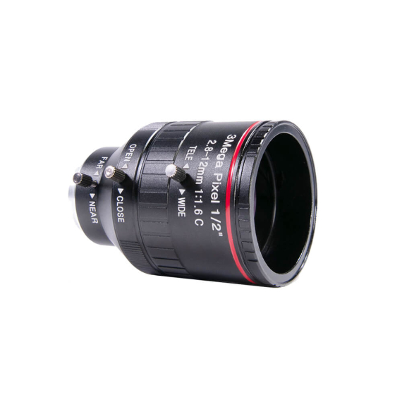 【AIDA Imaging】CS-2812V HD Varifocal 2.8-12mm Manual Iris CS-Mount Lens