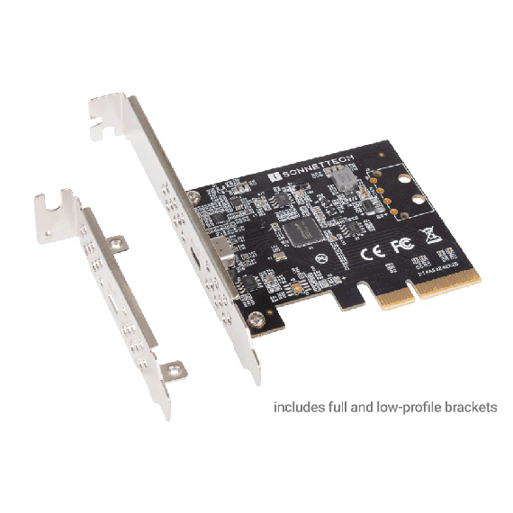 【Sonnet Technologies】Allegro Max USB-C 20Gbps 1-port PCIe Card
