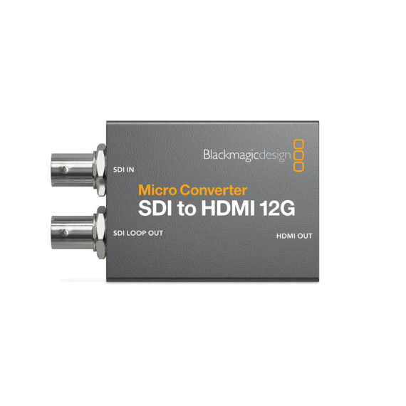 【Blackmagic Design】Micro Converter - SDI to HDMI 12G wPSU