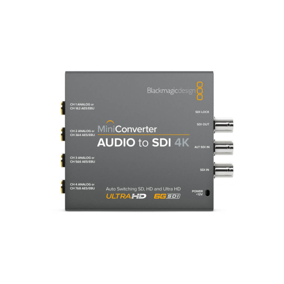 【Blackmagic Design】Mini Converter - Audio to SDI 4K