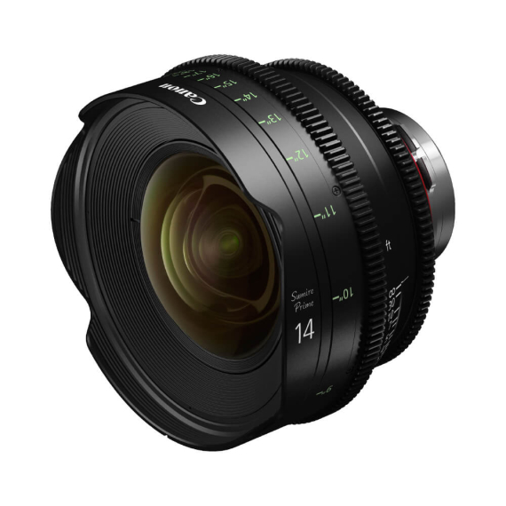 【Canon】CN-E 14mm T3.1 FP X SUMIRE PRIME Lens