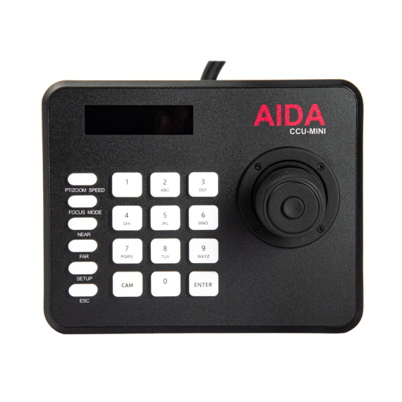 【AIDA Imaging】Compact VISCA Serial and IP PTZ Camera Controller