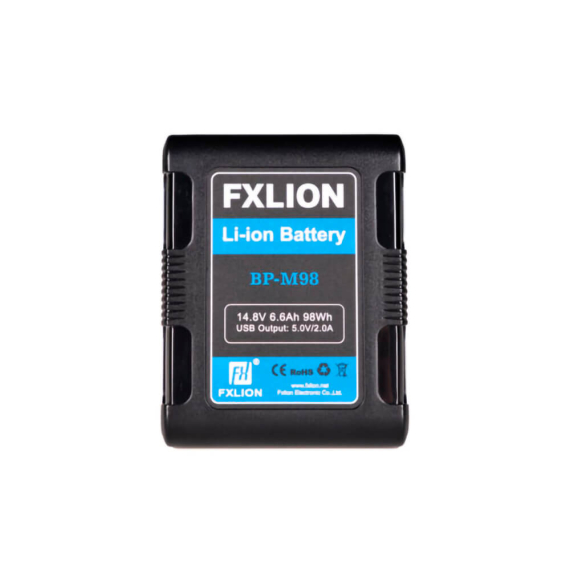 【Fxlion】BP-M98 Square V-Mount Battery