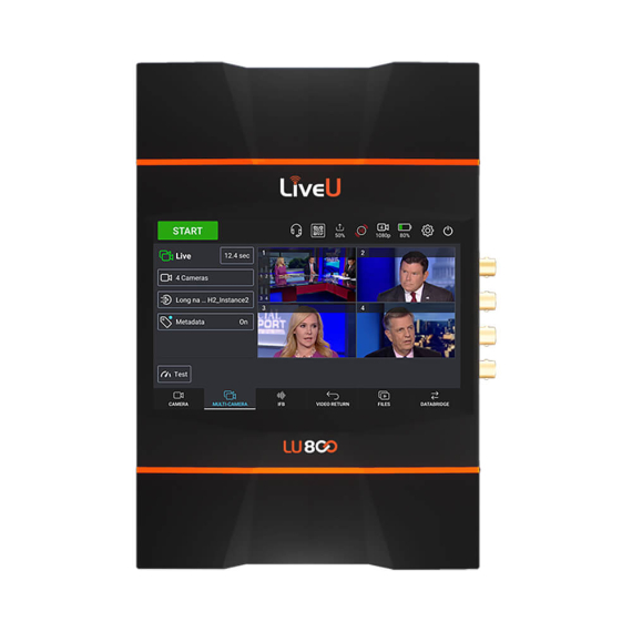 【LiveU】LU800-HDR HD/4K Multiple Network Bonding Video Portable Transmission Unit