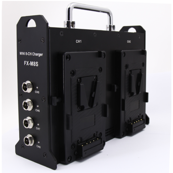 【Fxlion】FX-M8S 8-channel V-mount Mini Charger