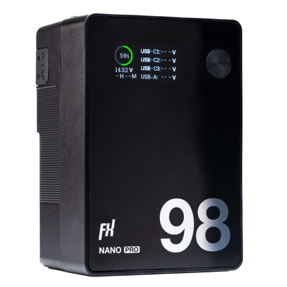 【Fxlion】NANO PRO 98WH V-Mount Battery