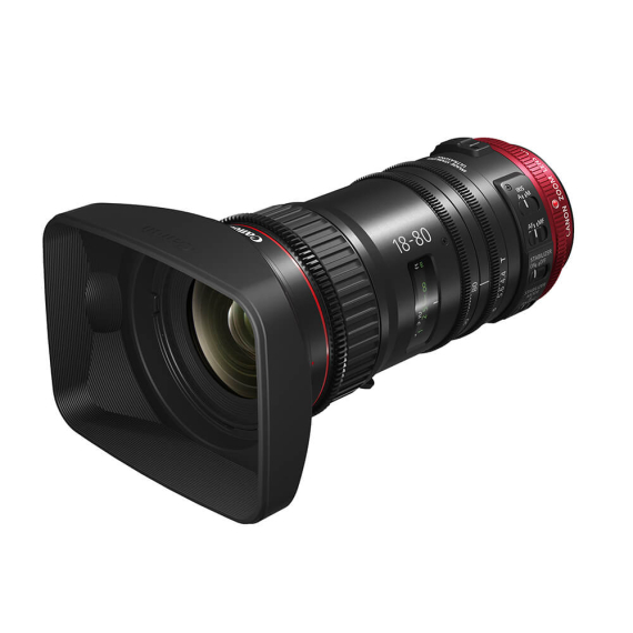 【Canon】CN-E18-80mm T4.4 L IS KAS S COMPACT-SERVO Lens