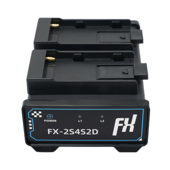 【Fxlion】FX-2S4S2D 2-CH DV Battery Charger
