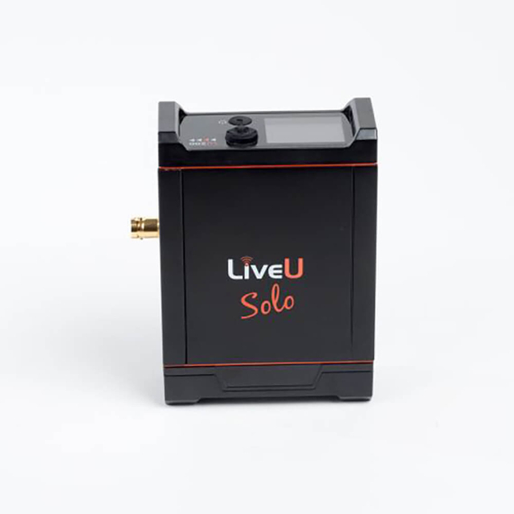 【LiveU】SOLO (HDMI/SDI) Multiple Network Bonding Streaming Device