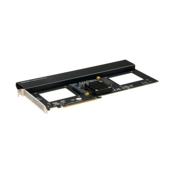 【Sonnet Technologies】Fusion Dual U.2 SSD PCIe Card