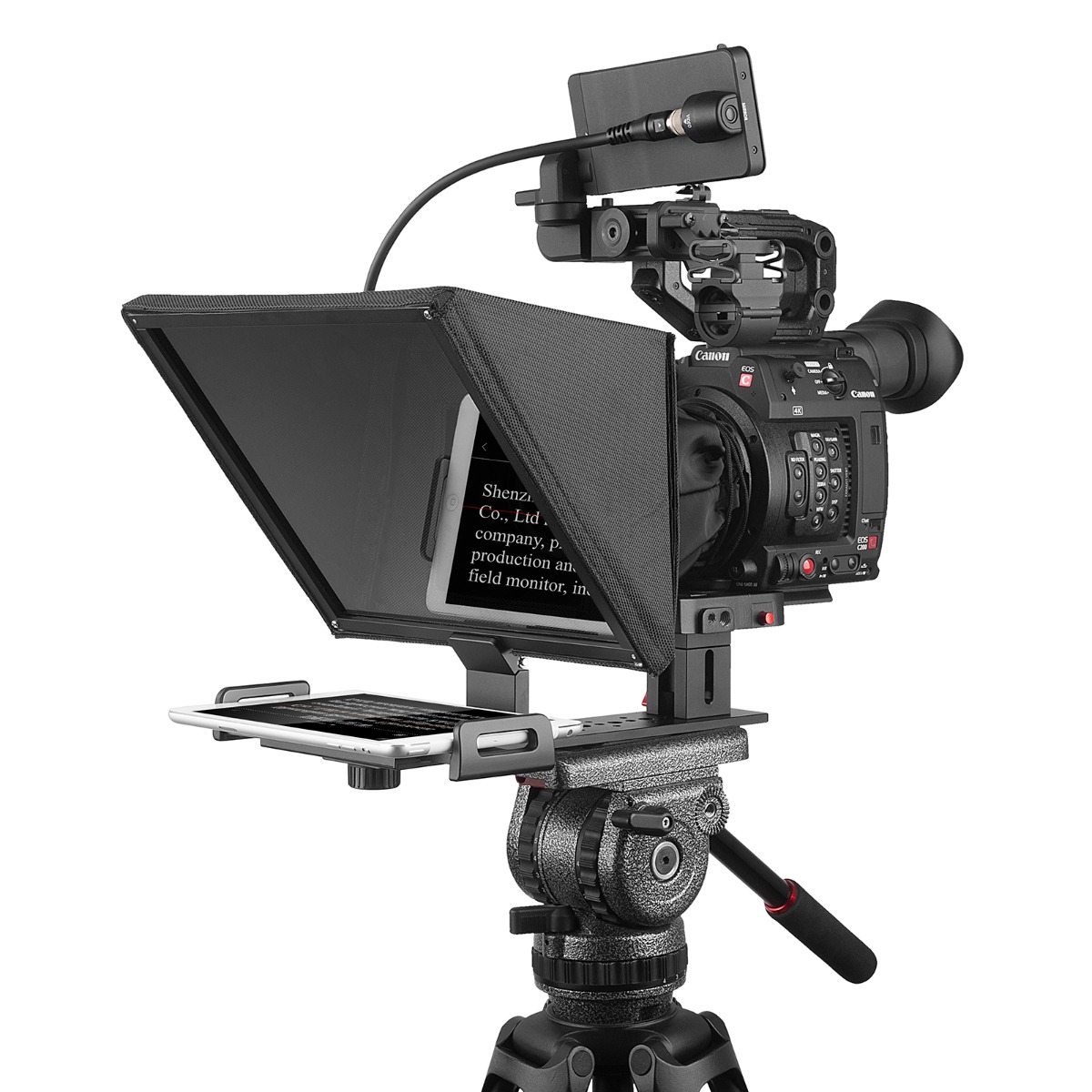 【Desview】T12 Smartphone/tablet Portable Teleprompter
