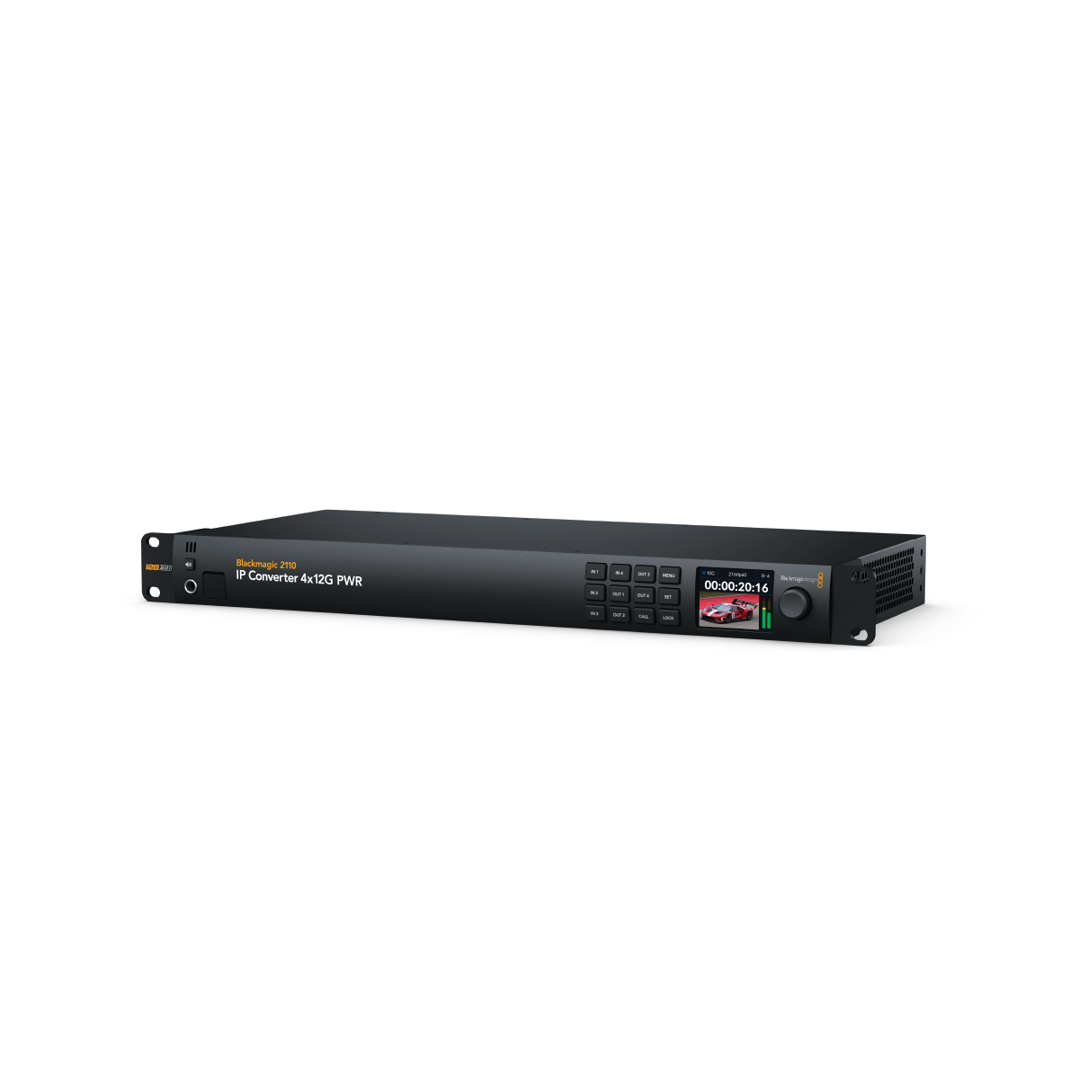 【Blackmagic Design】2110 IP Converter 4x12G PWR