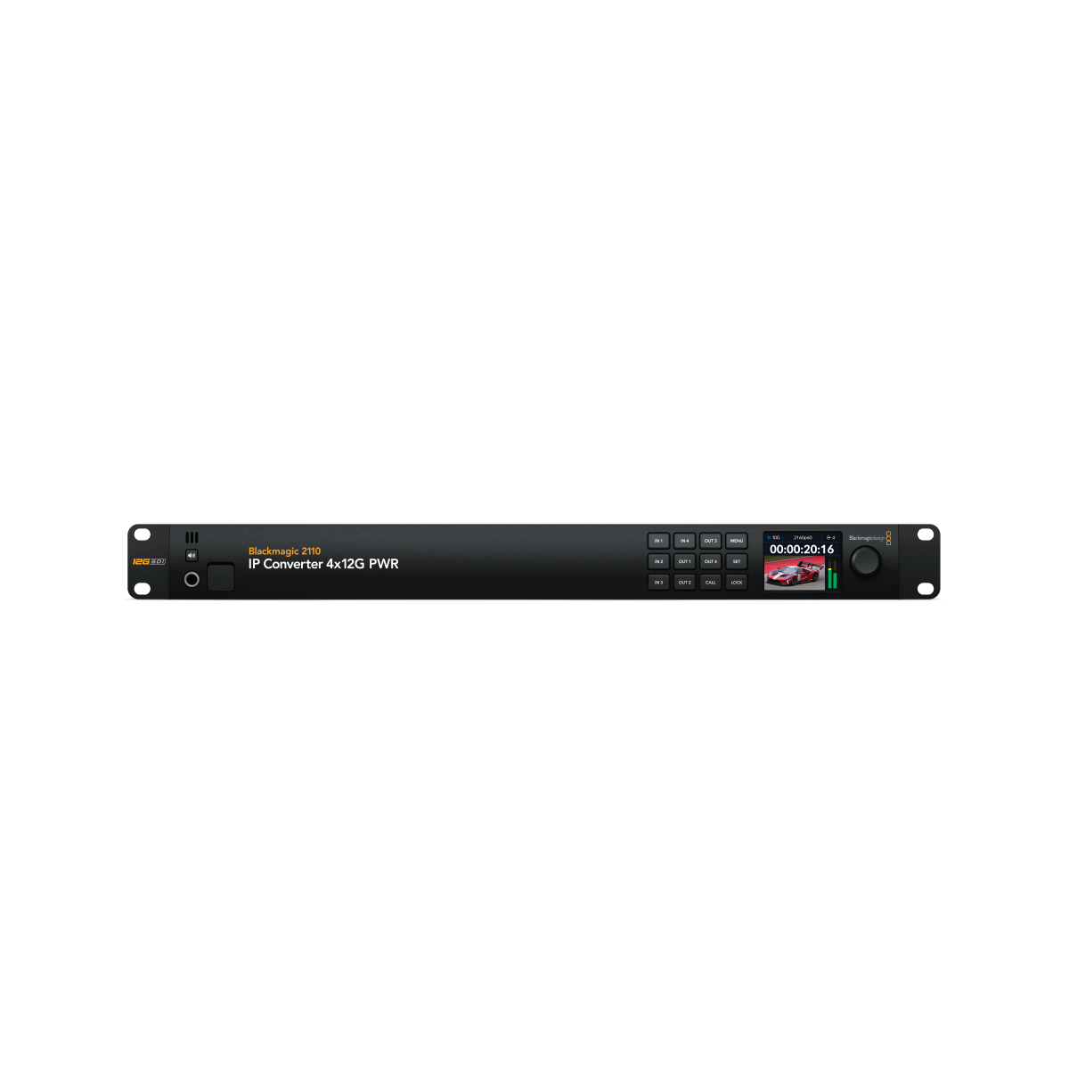 【Blackmagic Design】2110 IP Converter 4x12G PWR