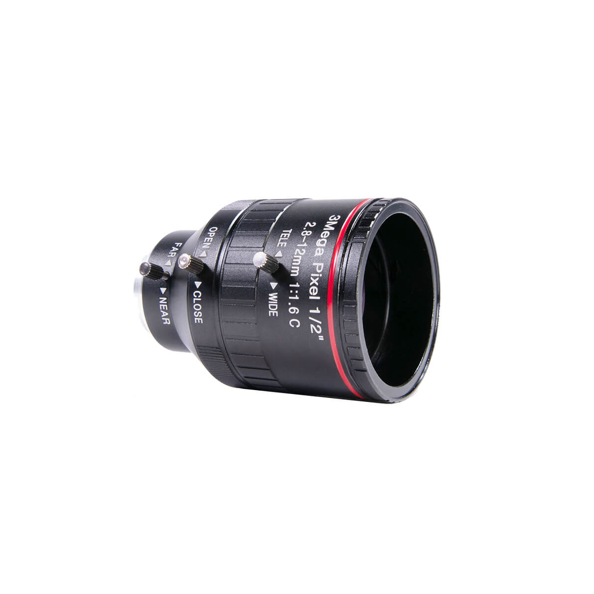 【AIDA Imaging】CS-2812V HD Varifocal 2.8-12mm Manual Iris CS-Mount Lens