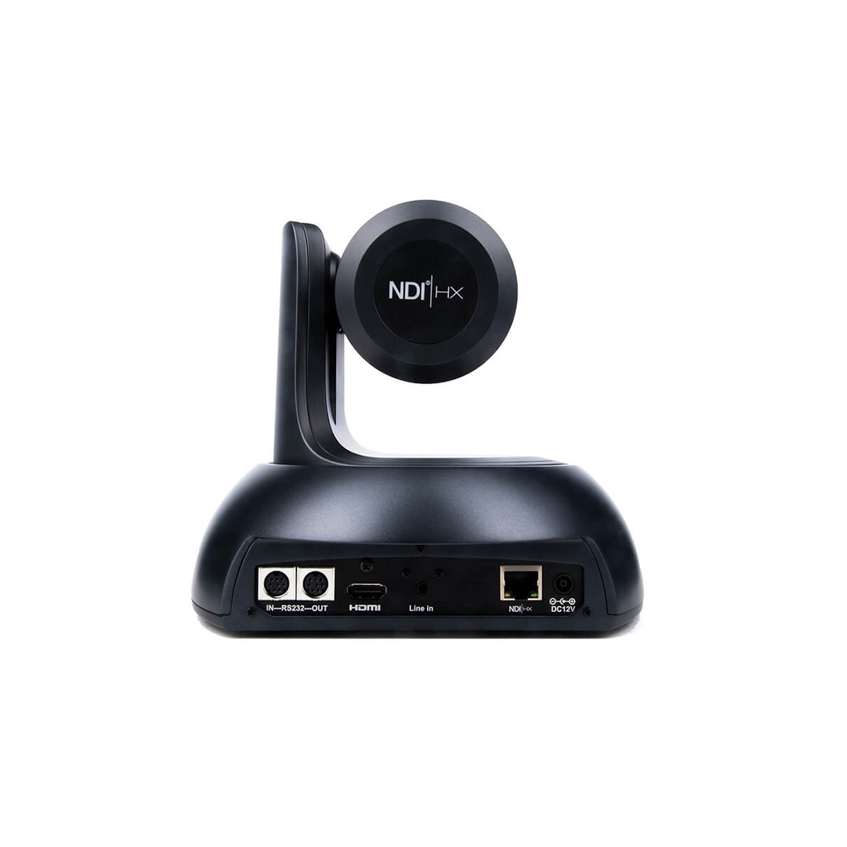 【AIDA Imaging】PTZ-NDI-X18B FHD NDI-HX/IP/HDMI PTZ Camera with 18X Zoom (Black)