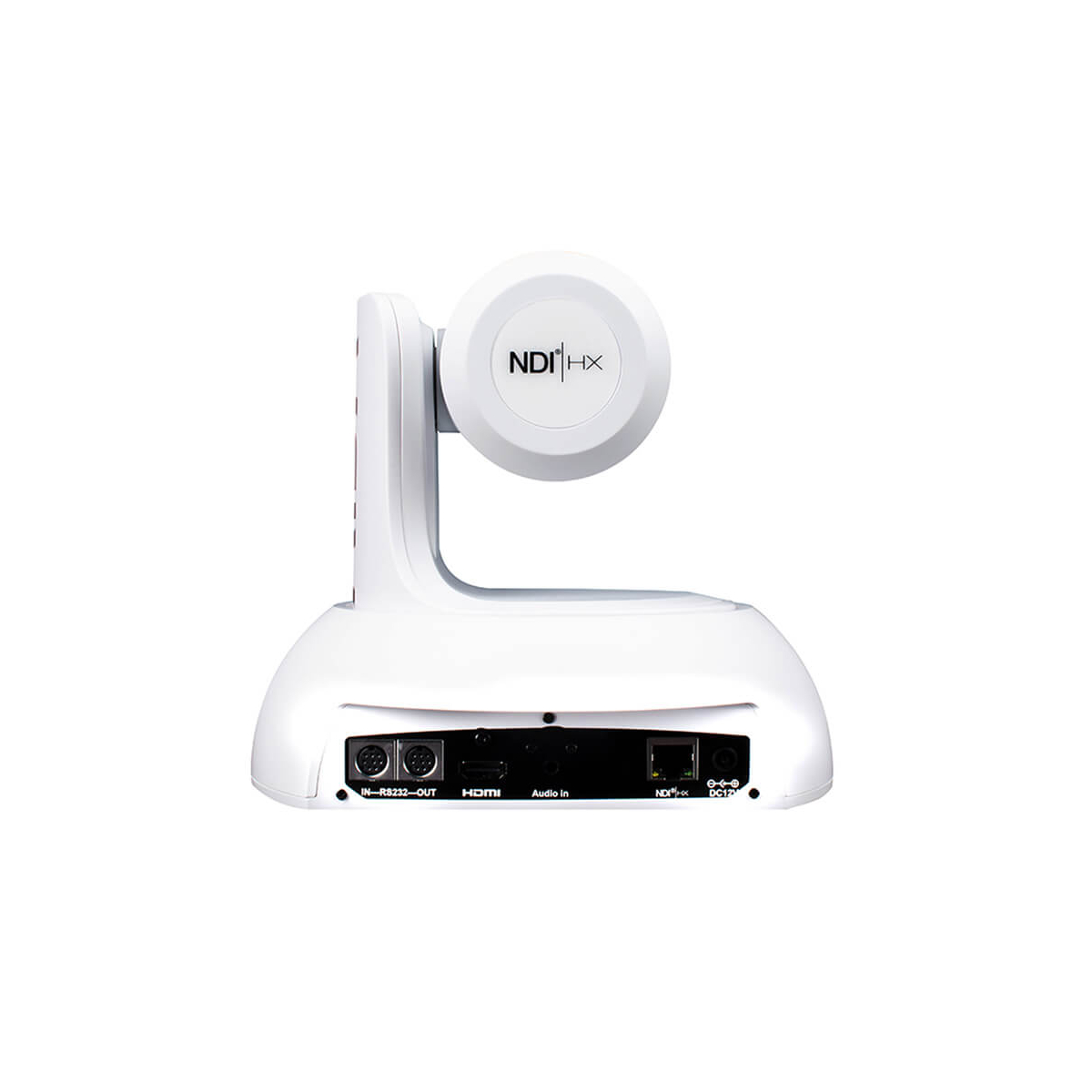 【AIDA Imaging】PTZ-NDI-X18W FHD NDI-HX/IP/HDMI PTZ Camera with 18X Zoom (White)