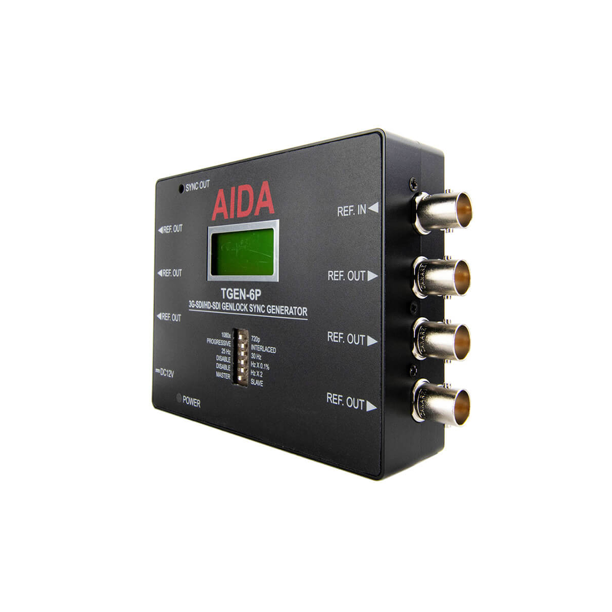 【AIDA Imaging】TGEN-6P 3G-SDI Tri-Level Genlock Sync Generator