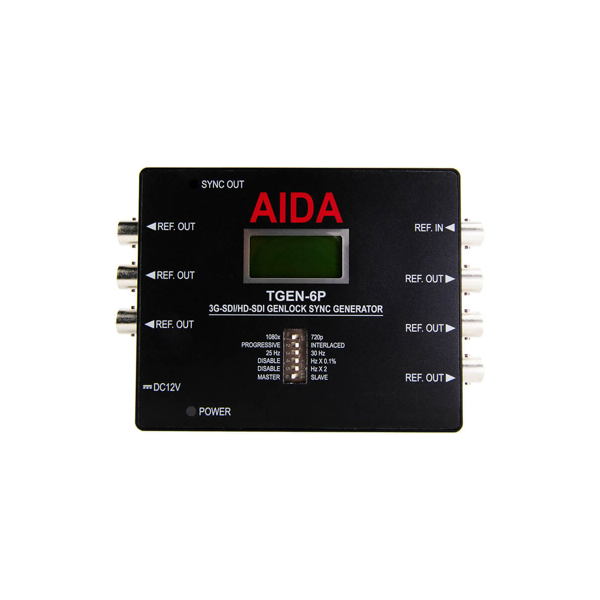 【AIDA Imaging】TGEN-6P 3G-SDI Tri-Level Genlock Sync Generator