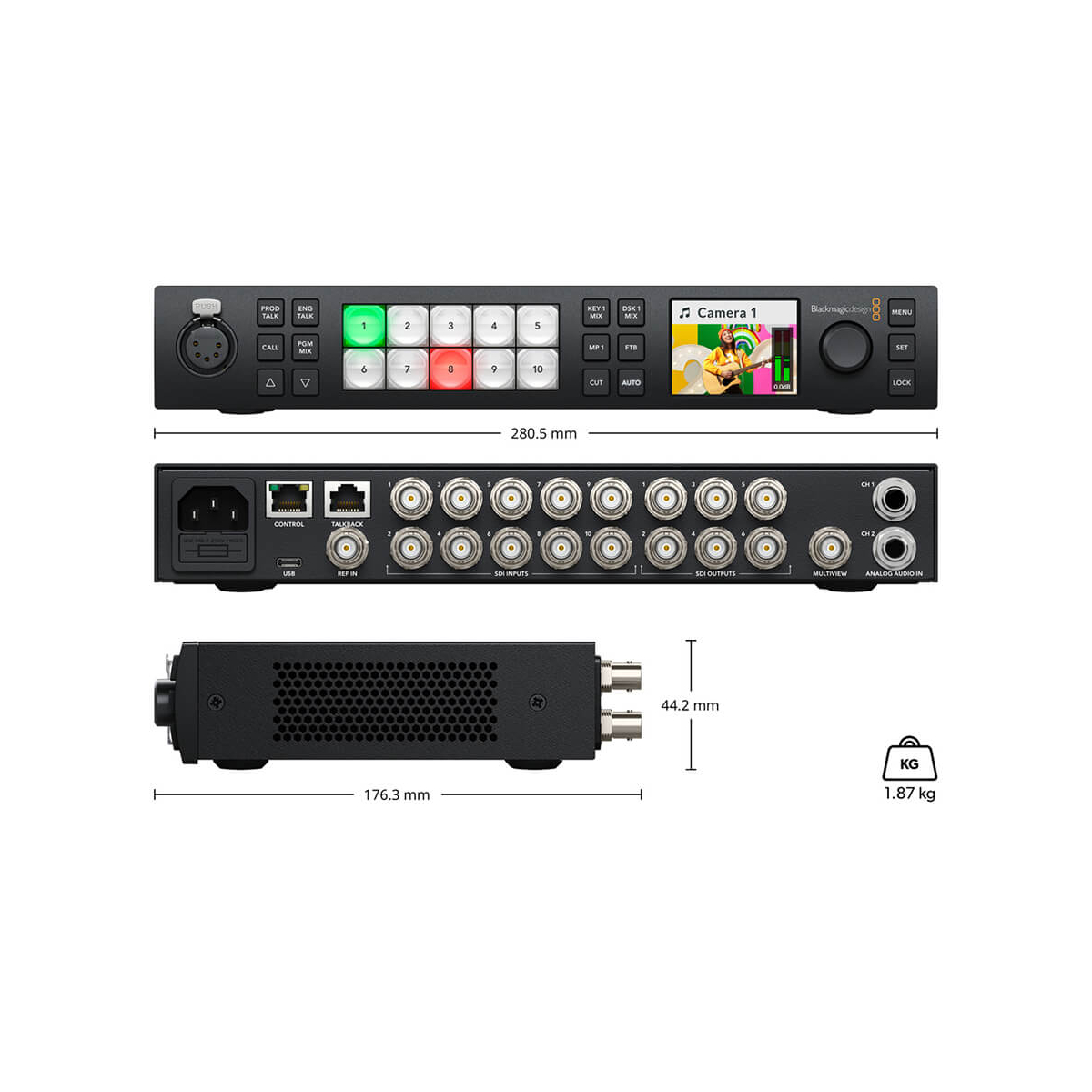 【Blackmagic Design】ATEM 1 M/E Constellation HD