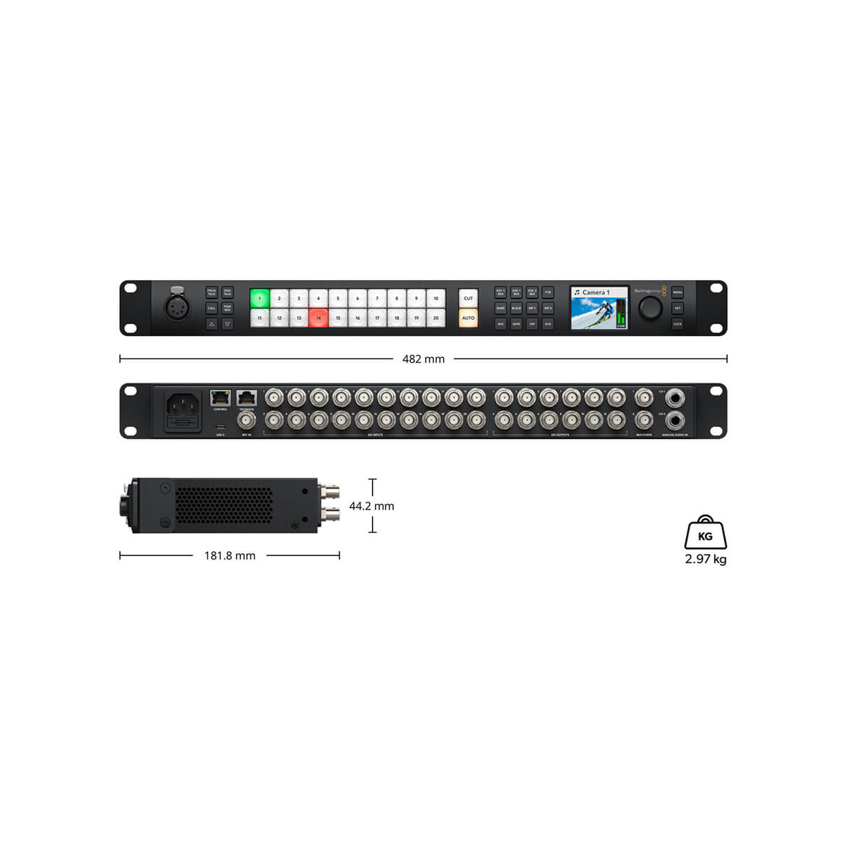 【Blackmagic Design】ATEM 2 M/E Constellation HD