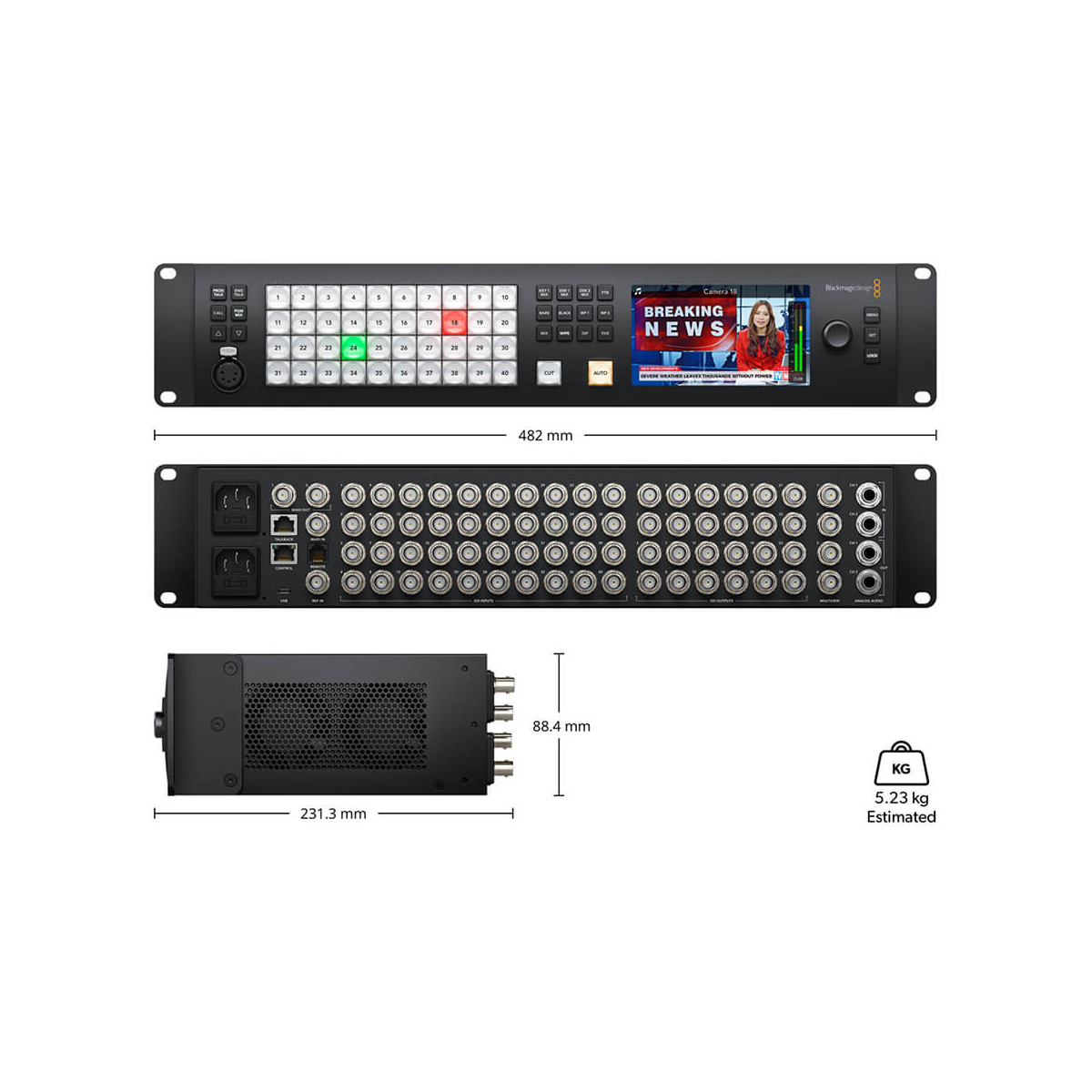 【Blackmagic Design】ATEM 4 M/E Constellation HD