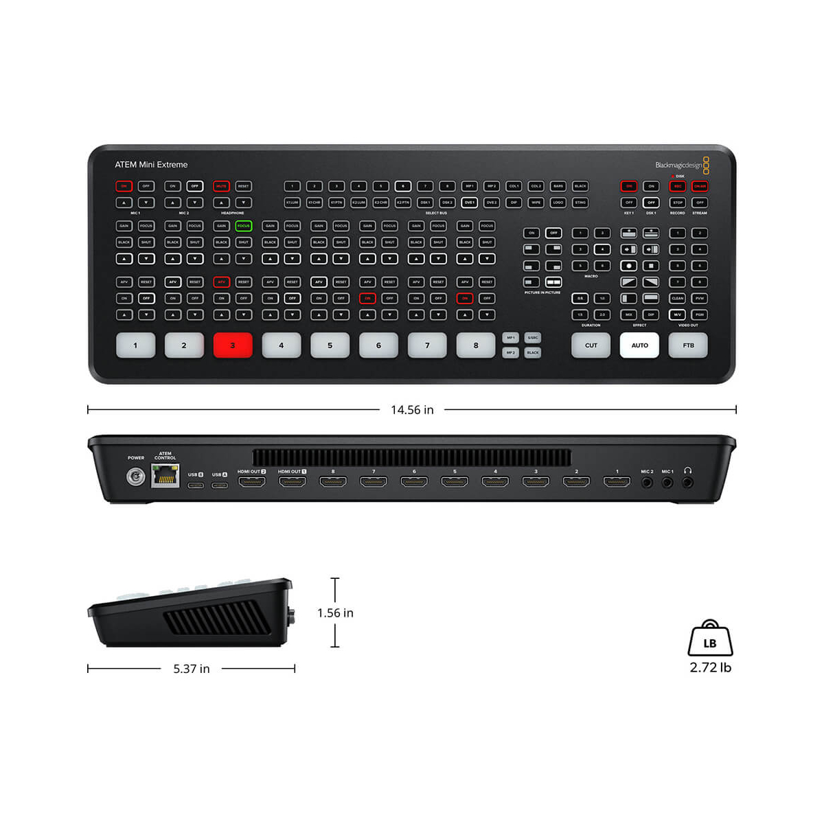 【Blackmagic Design】ATEM Mini Extreme
