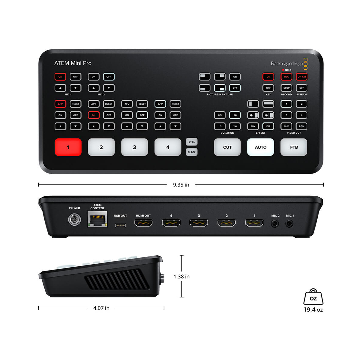 【Blackmagic Design】ATEM Mini Pro