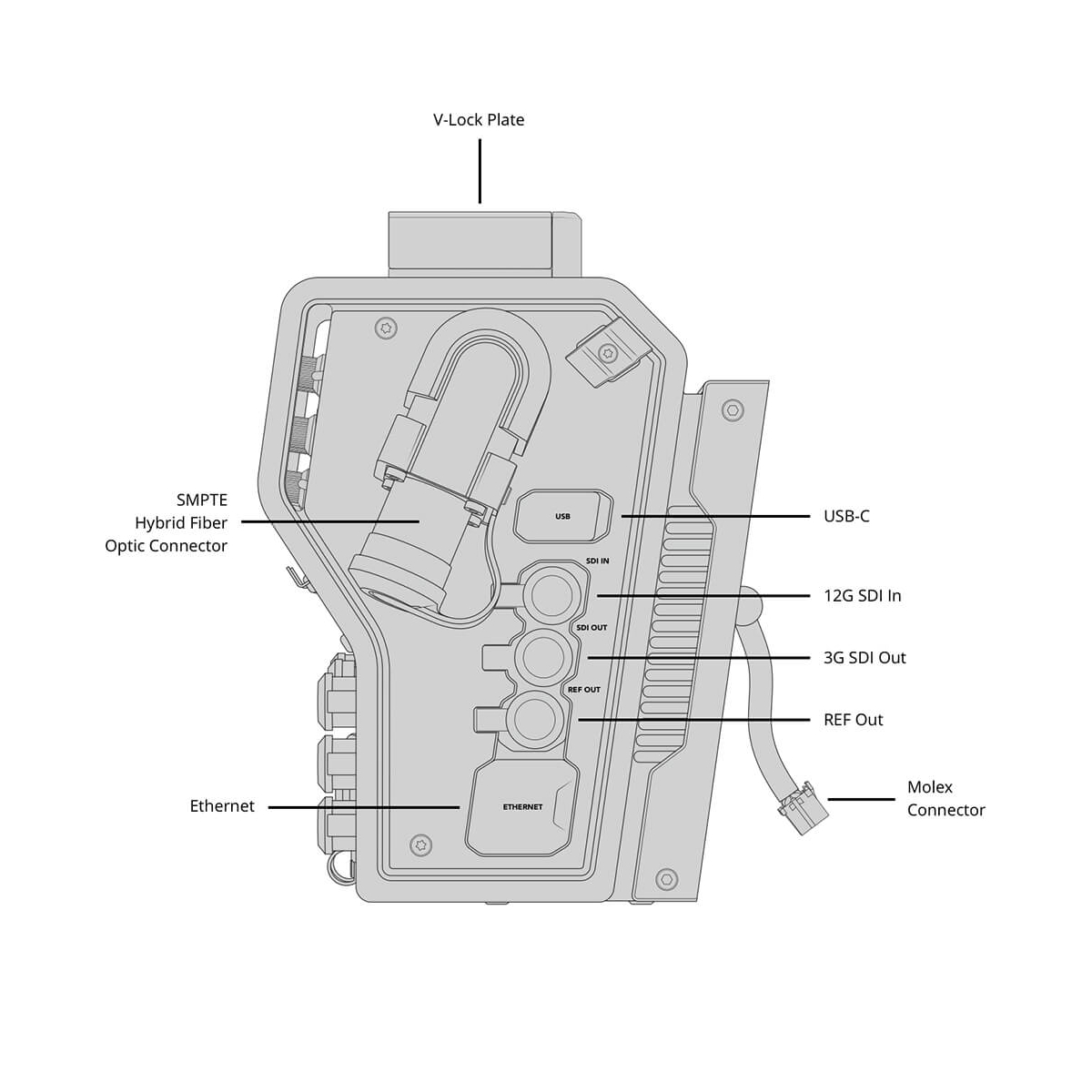 【Blackmagic Design】Camera Fiber Converter