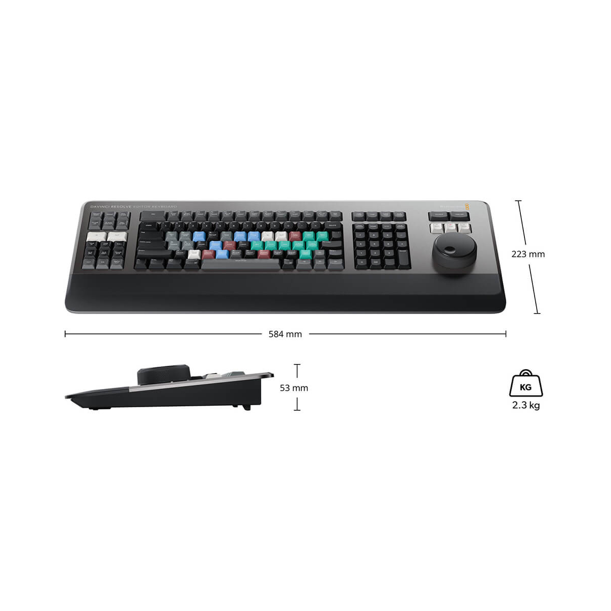 【Blackmagic Design】DaVinci Resolve Editor Keyboard