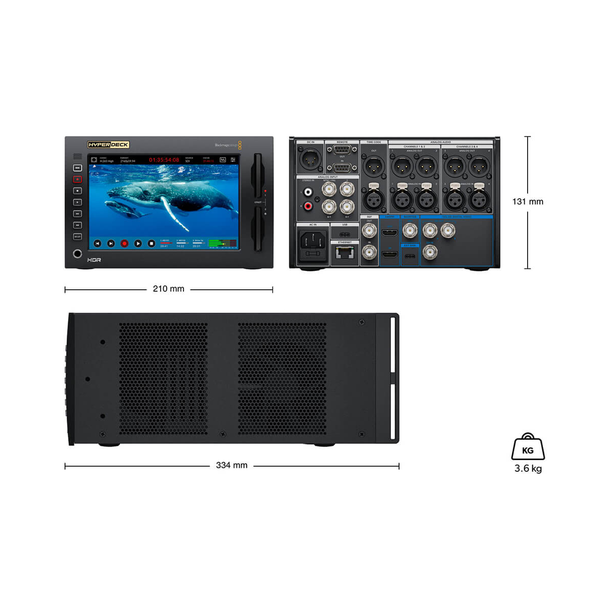 【Blackmagic Design】HyperDeck Extreme 4K HDR