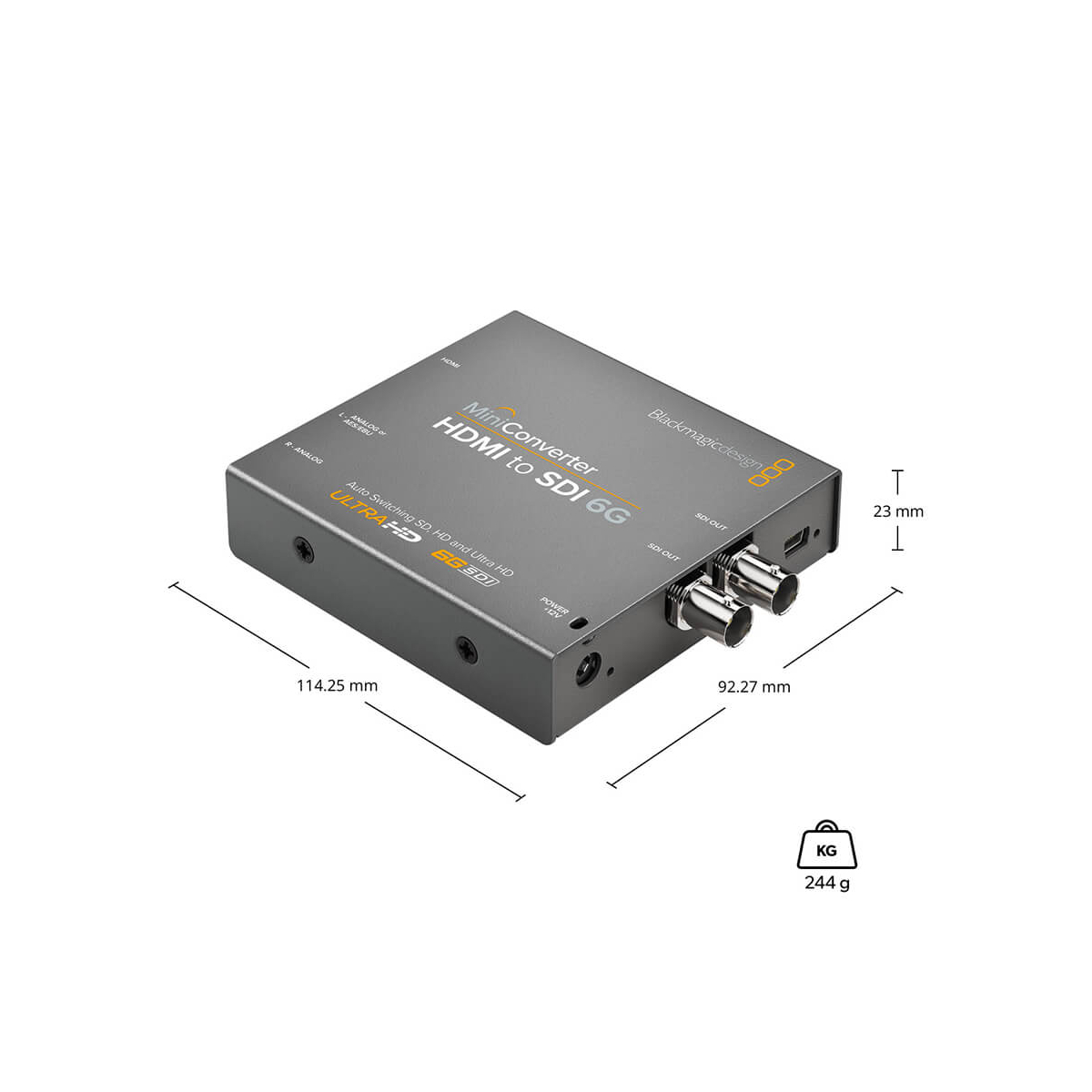 【Blackmagic Design】Mini Converter - HDMI to SDI 6G