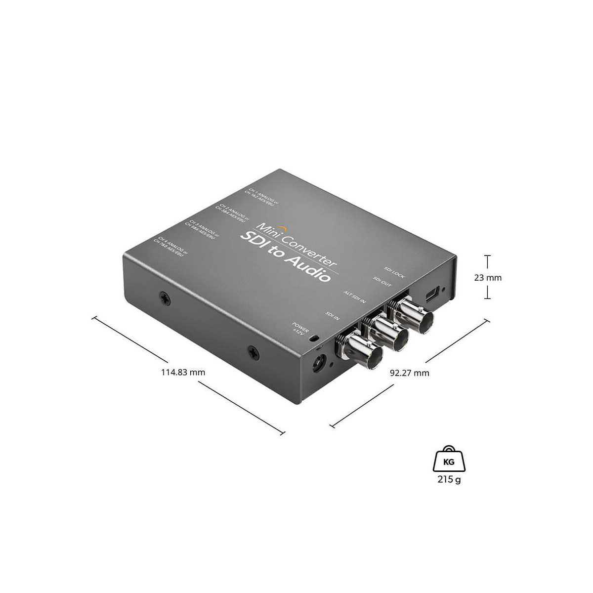 【Blackmagic Design】Mini Converter - SDI to Audio